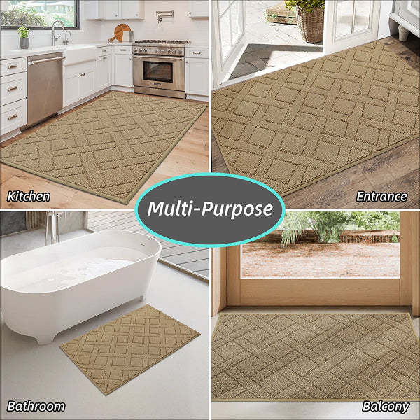 Dioselina Non-Slip Indoor Doormat