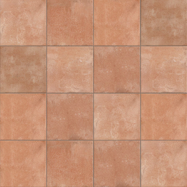 Merola Tile Manises Cuero Porcelain Floor and Wall Tile 13.13 inch x 13.13 inch 10.98 sq. ft./Case Rustic Matte Square Designer Tile