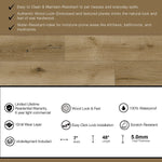 Load image into Gallery viewer, Hayes 7 In. X 48 In. 12mil 5mm Waterproof Rigid Core Luxury Vinyl Plank Flooring
