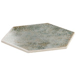 Charger l'image dans la visionneuse de galerie, Ivy Hill Tile Mandalay Hex Green Porcelain Tile – 0.35 inch Thick, 9.13 inch x 10.51 inch, 8.07 sq.ft/Case – Polished Hexagon Finish