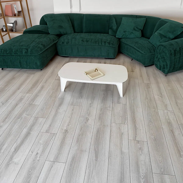 Sandy Oak Laminate Flooring 7.48 in. W x 47.25 in. L 8mm Laminate Flooring (21.08 sq.ft./case)