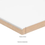 Charger l'image dans la visionneuse de galerie, Illume Cloud White 4 in. x 12 in. Glossy Ceramic Subway Wall Tile