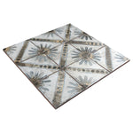 Load image into Gallery viewer, Merola Tile Harmonia Kings Marrakech Blue Ceramic Floor and Wall Tile 13 inch Width 13 inch Length 12.19 sq ft/case Patterned Matte Finish