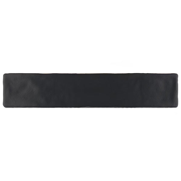 Merola Tile Chester Matte Nero Ceramic Wall Tile 2 inch Width 10 inch Length 13.44 sq ft/case Matte Subway Finish