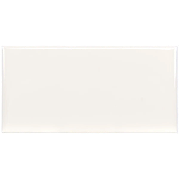 Segment 3 in. x 6 in. Glossy Ceramic Subway Wall Tile
