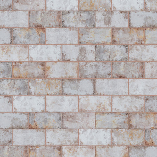 Merola Tile Biarritz Beige 3 inch x 6 inch Ceramic Wall Tile – 5.72 Sq. Ft. Coverage per Case