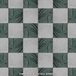 Charger l'image dans la visionneuse de galerie, Merola Tile Renaissance Emerald Porcelain Tile 0.35 inch Thick 7.88 inch x 7.88 inch 6.3 sq. ft./Case Matte Marble Look Floor and Wall Tile