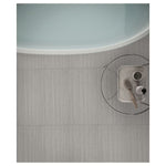 Charger l'image dans la visionneuse de galerie, Anatolia Zera Annex Silver Porcelain Tile 0.35 inch Thick 12 inch x 24 inch 16 sq. ft./Case Semi-Gloss Wood Look