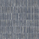 Load image into Gallery viewer, Merola Tile Rubik Azul 5-7/8 inch x 11-3/4 inch Ceramic Wall Tile – 10.78 sq. ft. per Case, Glossy Fluted Blue Wall Tile