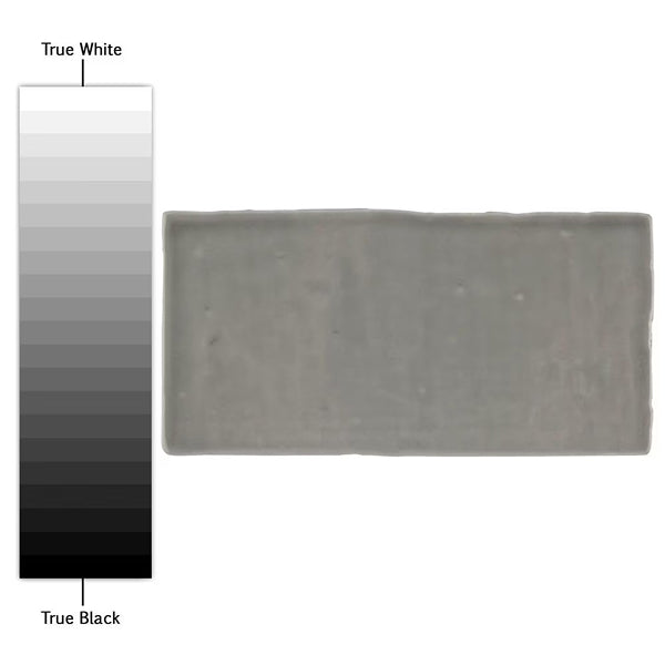 Merola Tile Chester Grey 3 inch x 6 inch Ceramic Wall Tile – 5.72 sq. ft. per Case, Glossy Smooth Finish