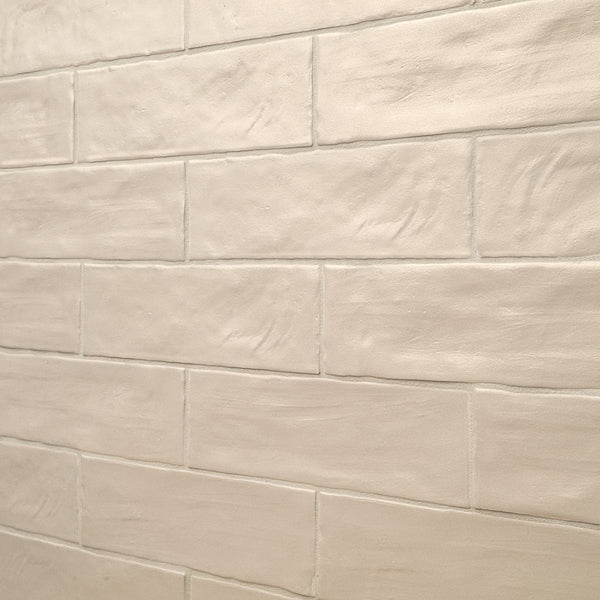 MSI Stone ULC Zelyge Desert White 2.5 inch x 8 inch Satin Ceramic Zellige Look Backsplash Tile – 5.24 Sq. Ft. / Case
