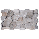 Load image into Gallery viewer, Merola Tile Masia Andorra Gris 10.38 inch x 18.75 inch Ceramic Wall Tile 10.88 sq ft/case – Matte Stone Look Finish