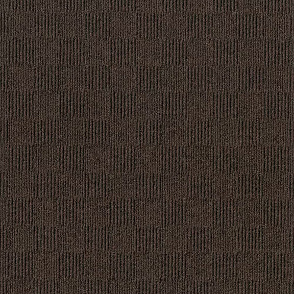 Foss Floors City Block N17 Mocha 24-inch x 24-inch Carpet Tiles (15 Tiles / Case)