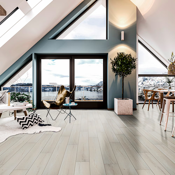 TrafficMaster Brooking Oak 4.4mm x 6 in. W x 48 in. L 6MIL Click Lock Waterproof Luxury Vinyl Plank Flooring (21.95 sq.ft./case)