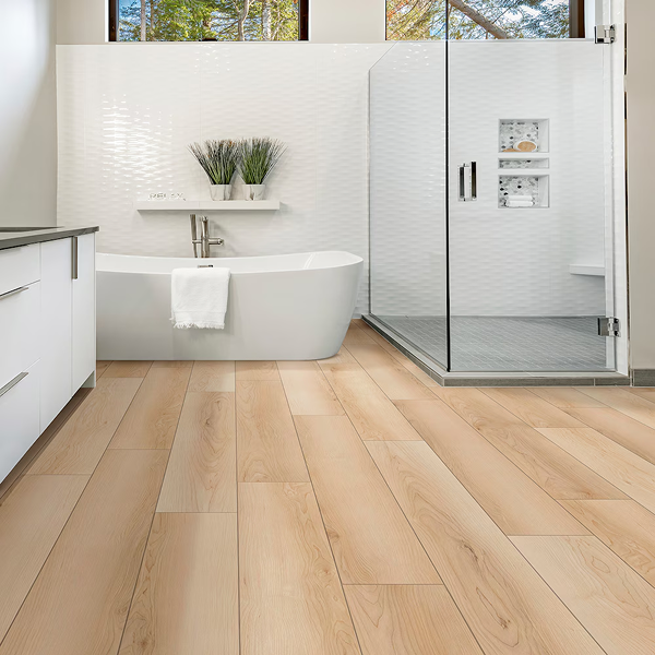 TrafficMaster Palisade Blond 6-inch x 36-inch Peel and Stick Vinyl Plank