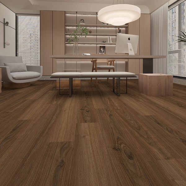 Avolis Essential Collection Comfort Walnut 8mm x 9 inch x 60 inch 20 MIL Rigid Core SPC Waterproof Luxury Vinyl Plank Flooring (18.75 sq. ft./Case)