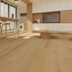 Charger l'image dans la visionneuse de galerie, Avolis Essential Collection Warmth Oak 8mm x 9 inch x 60 inch 20 MIL Rigid Core SPC Waterproof Luxury Vinyl Plank Flooring (18.75 sq. ft./Case)