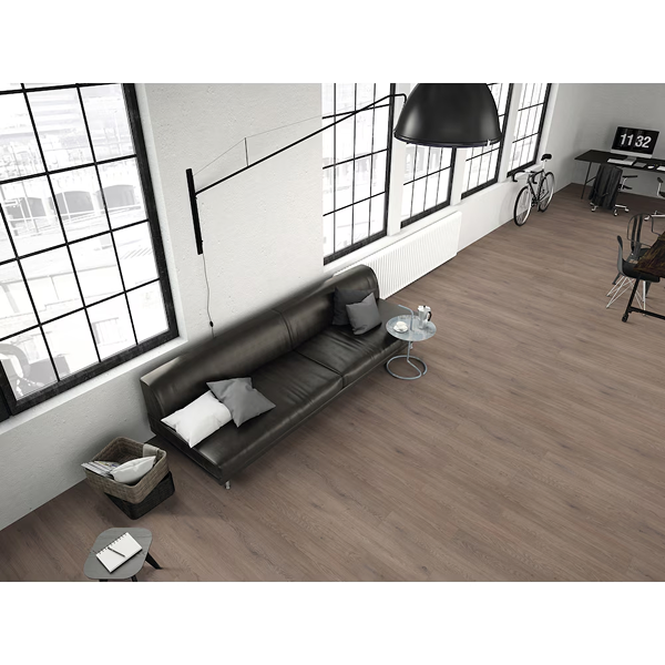 TrafficMaster Bernstein Oak 8mm x 7.6 in. W x 54.45 in. L Laminate Flooring (20.11 sq.ft./case)