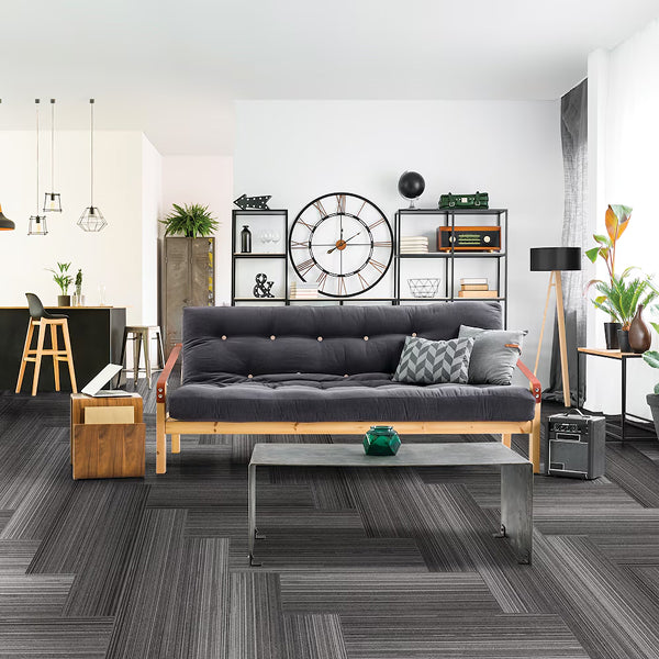 Astella ASTELLA Chrono Swift 9.84-inch X 39.36-inch Carpet Tile (21.53 sq. ft. / Case)