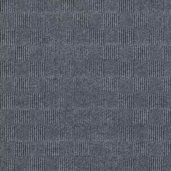 Foss Floors City Block N66 Sky Grey 24-inch x 24-inch Carpet Tiles (15 Tiles / Case)