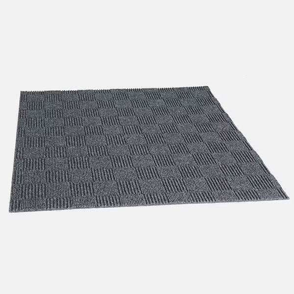 Foss Floors City Block N66 Sky Grey 24-inch x 24-inch Carpet Tiles (15 Tiles / Case)