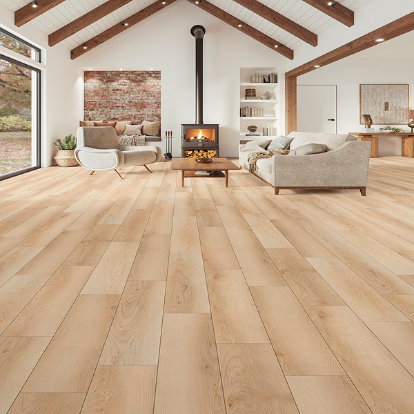 TrafficMaster Palisade Blond 6-inch x 36-inch Peel and Stick Vinyl Plank