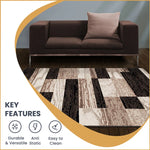 Load image into Gallery viewer, Valenti Contemporary Geometric Patchwork Indoor Area Rug or Runner