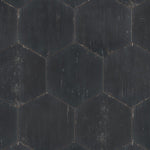 Load image into Gallery viewer, Merola Tile Retro Hex Nero Porcelain Tile 14.13 inch x 16.25 inch – 11.05 sq. ft. per Case Matte Wood Look Finish