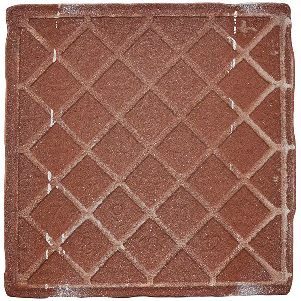 Merola Tile Costa Cendra Decor Dahlia 7-3/4 inch x 7-3/4 inch Ceramic Floor and Wall Tile – 11.11 sq. ft. per Case, Glazed Textured Finish