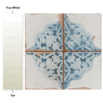 Load image into Gallery viewer, Merola Tile Artisan Azul Decor 13 inch x 13 inch Ceramic Floor and Wall Tile 12.2 sq. ft./case – Patterned Low Sheen Finish