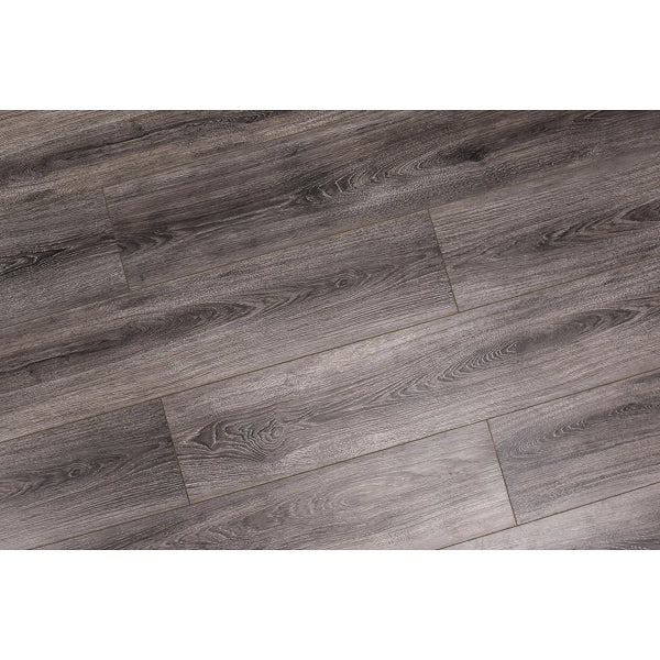 Marquis 12mm Laminate Flooring – 8" W x 48" L, Dark Oak, 20.63 Sq. Ft. per Carton