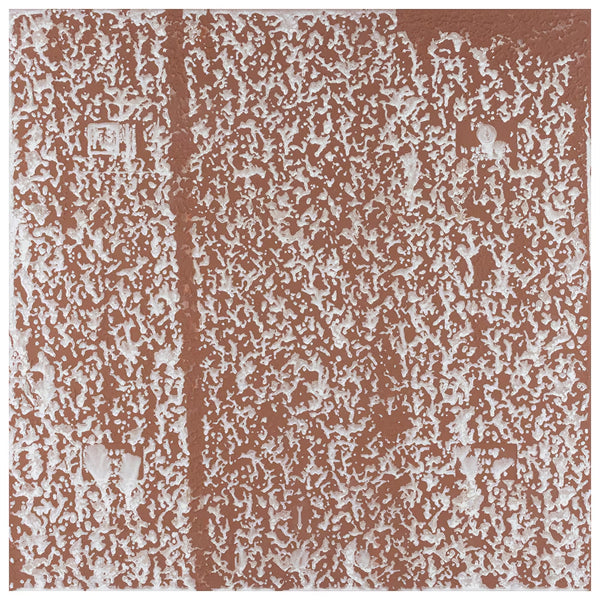 Merola Tile Kings Clay Blossom 17.63 inch x 17.63 inch Ceramic Floor and Wall Tile 10.95 sq ft/case – Vintage Pattern Matte Finish