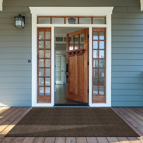 Foss Floors Ribbed N17 Mocha 24-inch x 24-inch Carpet Tiles (15 Tiles / Case)